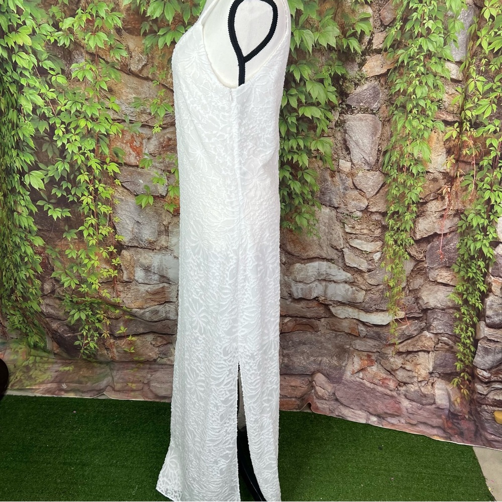 NIKKI REED FOR REVOLVE Ivory Indie Bride Cottagecore Lace Slip Dress, S - Picture 7 of 13